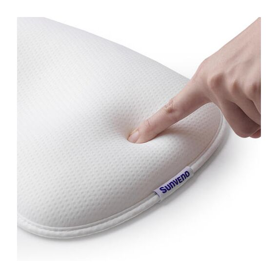 Sunveno Dupont Infant Head Shaper Pillow, Color: White, 6 image
