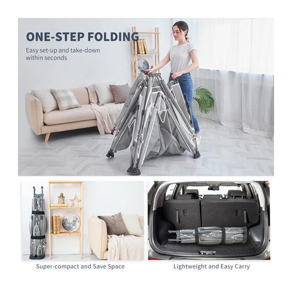 Teknum One Minute Fold Unfold Playpen 0-36 Months, 10 image