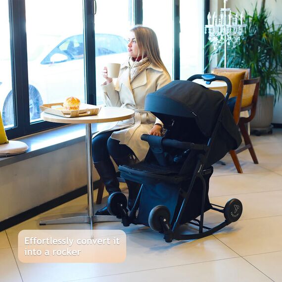 Teknum 2In1 Glide Baby Stroller With Rocker Function 0-36 Months, 23 image