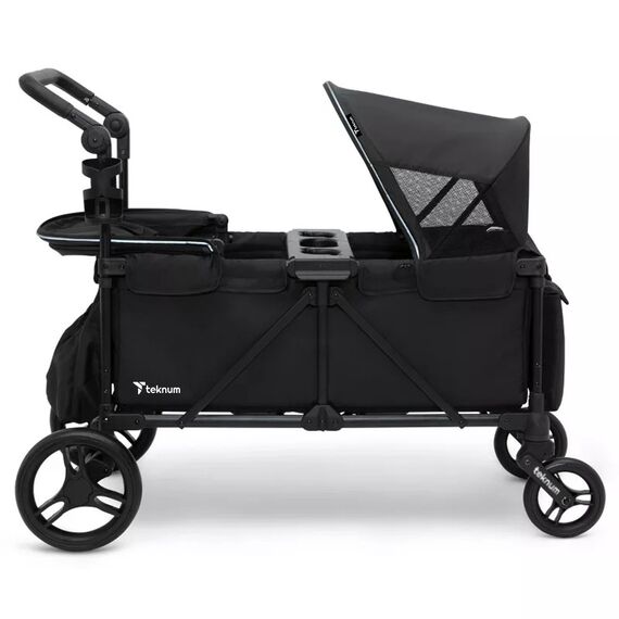 Teknum Fellow Wagon Stroller For 2 Kids With Snack Tray 6-36 Months