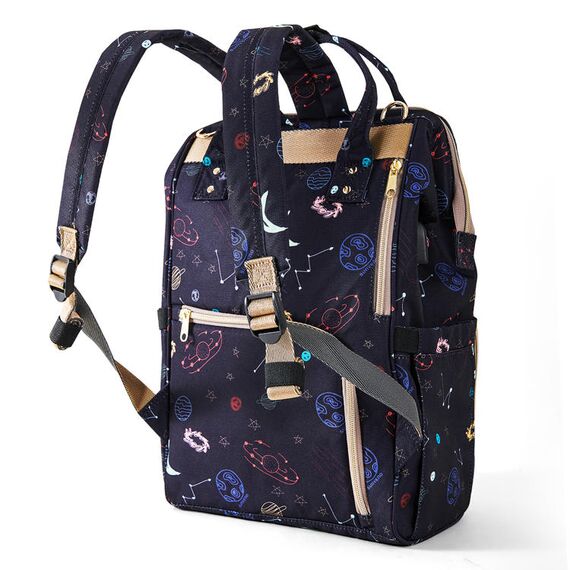 Sunveno Diaper Bag With Usb Charging Port And Changing Pad, Color: Navy Blue, 4 image