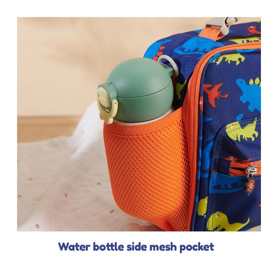 Sunveno 5.5L Lunch Bag With Shoulder Strap, Color: Blue, 8 image