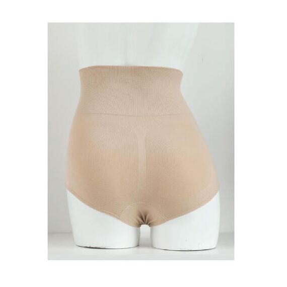 Sunveno High Waist Maternity Belly Support Cotton Panties One Size Fits All, Color: Skin, 6 image