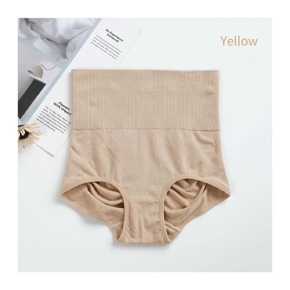 Sunveno High Waist Maternity Belly Support Cotton Panties One Size Fits All, Color: Skin, 7 image
