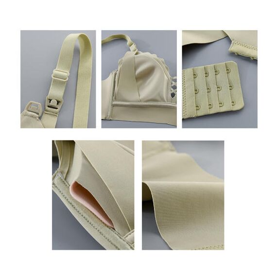 Sunveno Maternity Feeding Bra, Color: Green, Maternity Size: L, 8 image