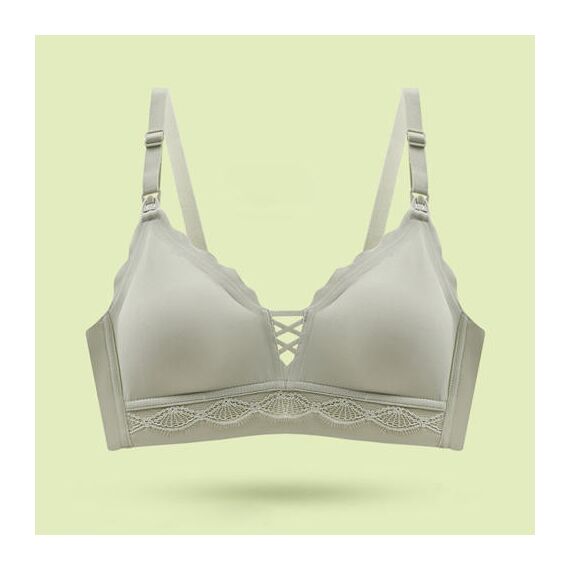 Sunveno Maternity Feeding Bra, Color: Green, Maternity Size: XL, 3 image