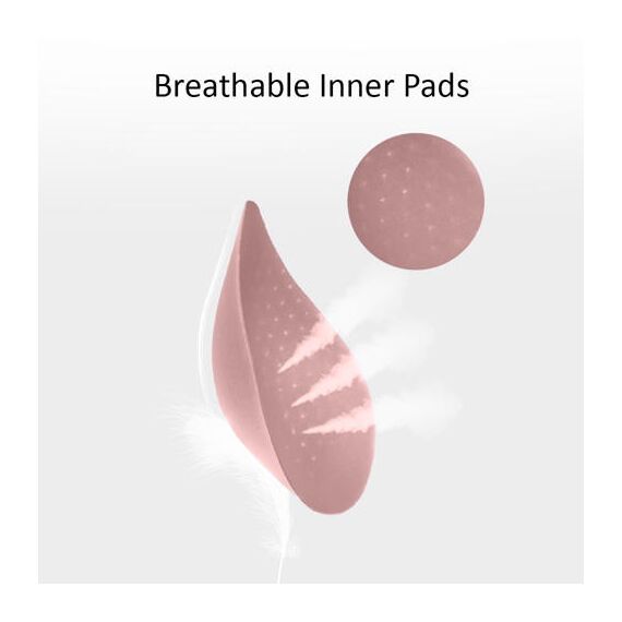 Sunveno Maternity Cross Fit Nursing & Sleep Bra, Color: Brown, Maternity Size: XL, 8 image