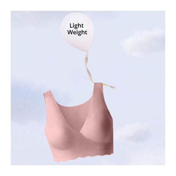 Sunveno Maternity Cross Fit Nursing & Sleep Bra, Color: Brown, Maternity Size: XXXXL, 7 image