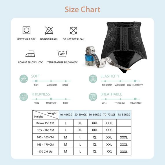 Sunveno Maternity Postpartum Abdominal Pant Style Belt, Color: Black, Maternity Size: L, 9 image