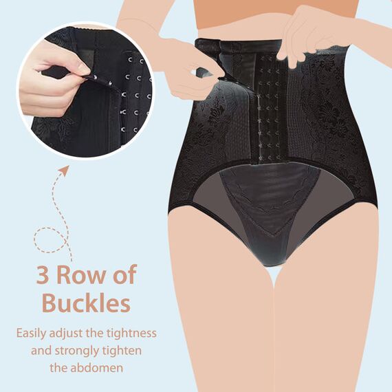 Sunveno Maternity Postpartum Abdominal Pant Style Belt, Color: Black, Maternity Size: M, 4 image