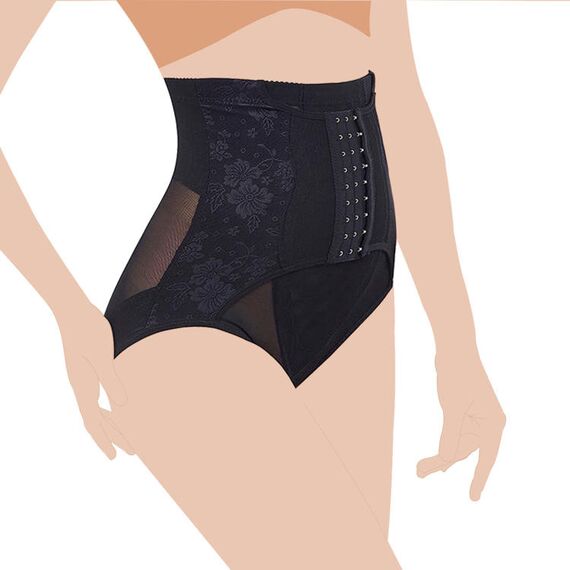 Sunveno Maternity Postpartum Abdominal Pant Style Belt, Color: Black, Maternity Size: XL