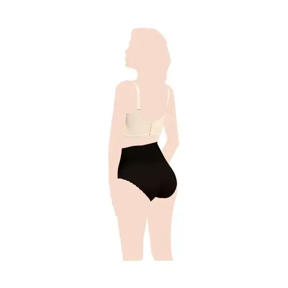 Sunveno Maternity Shape Panties, Color: Black, Maternity Size: XXL, 2 image