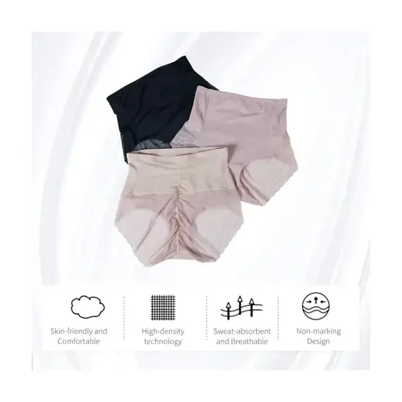 Sunveno Maternity Shape Panties, Color: Black, Maternity Size: XXL, 3 image