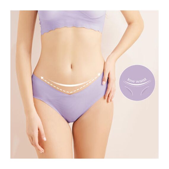 Sunveno Maternity Ultra Lite Pantie, Color: Purple, Maternity Size: XL, 2 image