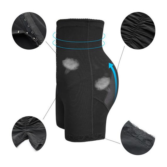 Sunveno Postpartum Belly Shaper, Color: Black, Maternity Size: L, 2 image