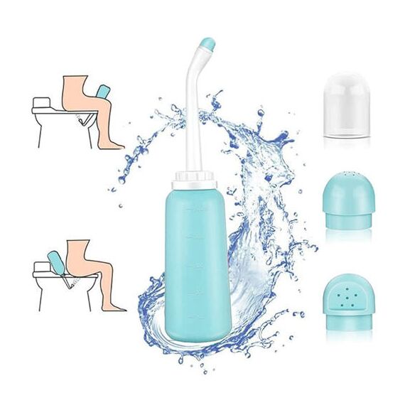 Sunveno Portable Bidet 500Ml, Color: Blue, 7 image