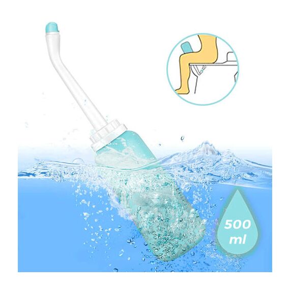 Sunveno Portable Bidet 500Ml, Color: Blue, 8 image