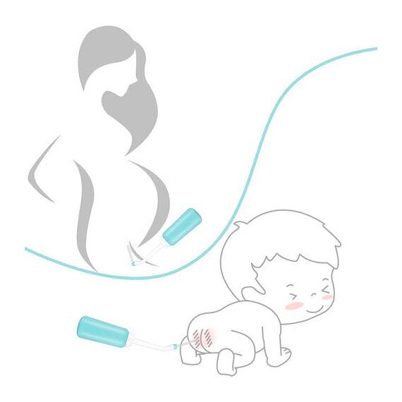 Sunveno Portable Bidet 500Ml, Color: Blue, 12 image