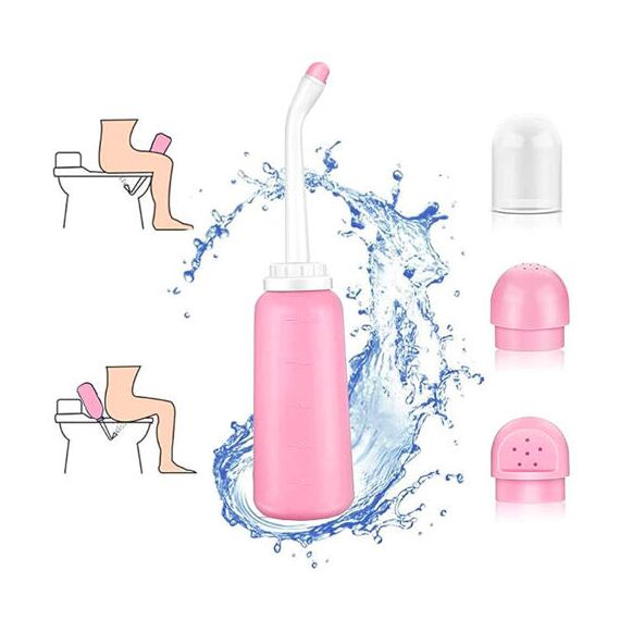 Sunveno Portable Bidet 500Ml, Color: pink, 7 image