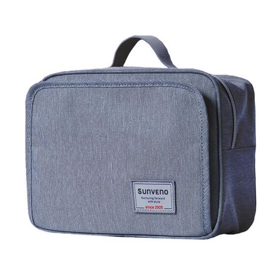 Sunveno Mamma Diaper Bag Kit With Usb Changing Clutch And Stroller Hooks, 3 image