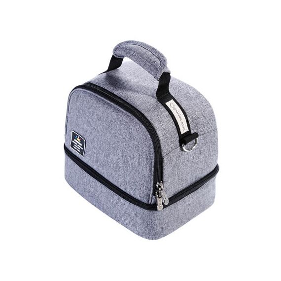 Sunveno Insulated Bottle/Lunch Bag 9L With 4 Penguin Ice Packs – Grey, 5 image