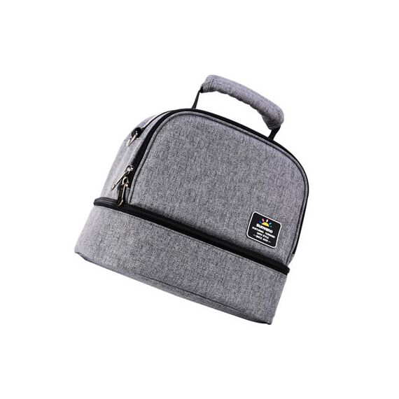 Sunveno Insulated Bottle/Lunch Bag 9L With 4 Penguin Ice Packs – Grey, 7 image