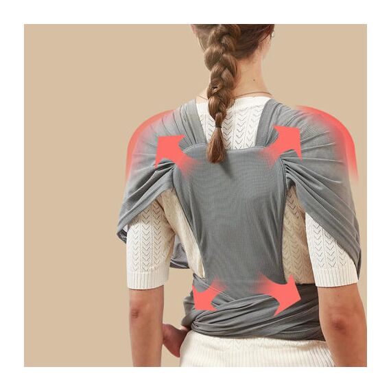 Sunveno Adjustable Baby Wrap Carrier Sling 0–24 Months 15Kg, 3 image