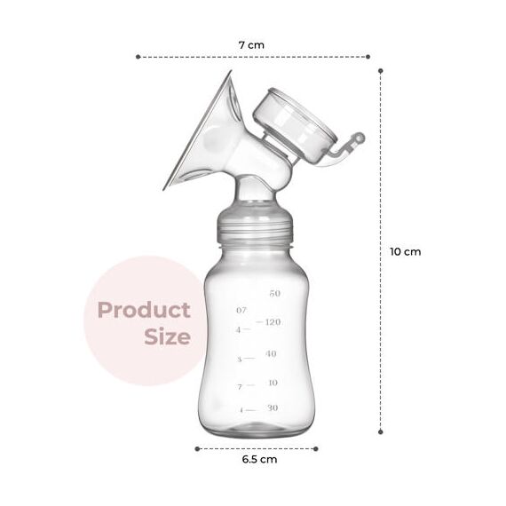 Sunveno Automatic Dual Electric Breast Pump With Controller – White, 9 image