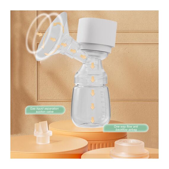 Sunveno Automatic Smart Single Breast Pump Electric 220Ml Rechargeable, 6 image