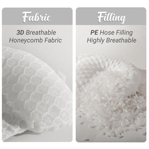 Sunveno Infant Head Shaper Pillow 29X22X5Cm, 8 image