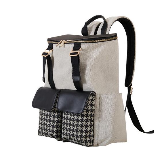 Sunveno Mamma Diaper Bag 11 Pockets Backpack With Changing Mat, 3 image