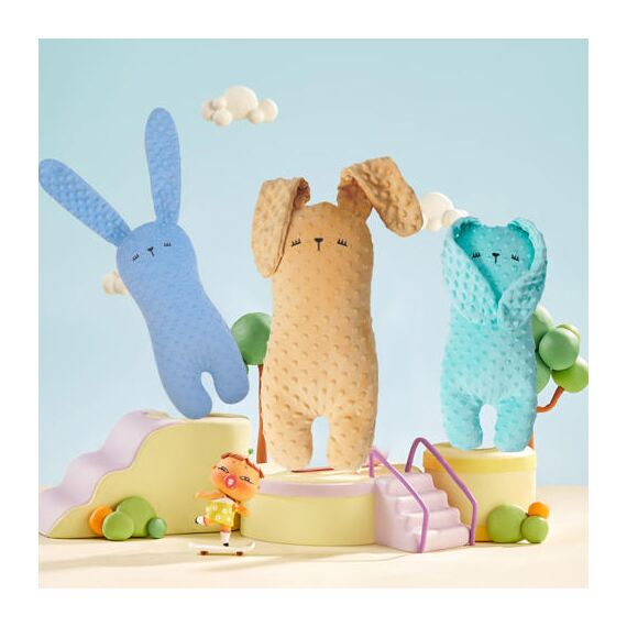 Sunveno Baby Comforting Rabbit Pillow, Color: Blue, 11 image