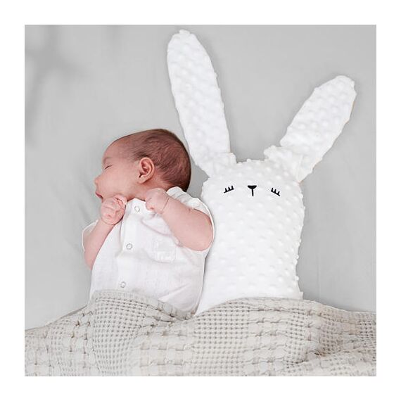 Sunveno Baby Comforting Rabbit Pillow, Color: White, 3 image