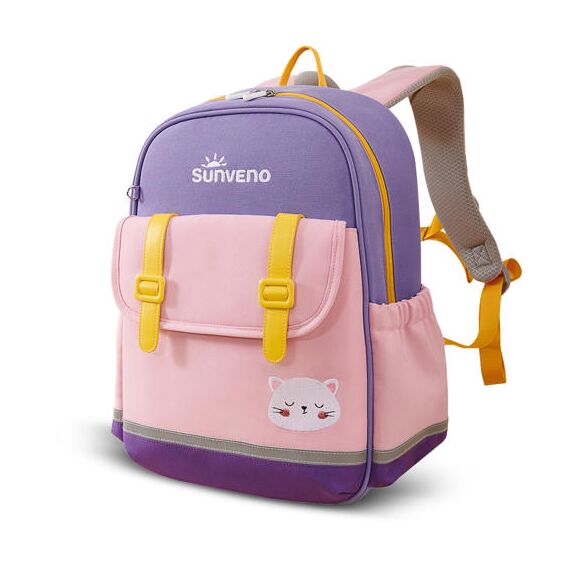 Sunveno School Backpack 16 Inch 16.8L, Color: Purple