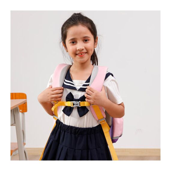 Sunveno School Backpack 16 Inch 16.8L, Color: Purple, 5 image