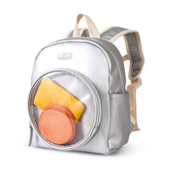 Sunveno Kids Backpack 11 Inch 6.5L, Color: Silver