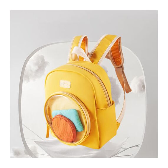 Sunveno Kids Backpack 11 Inch 6.5L, Color: yellow, 8 image