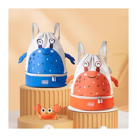 Sunveno 3D Sling School Swimming Bag 16 Inch 18.5L, Color: Blue, 10 image