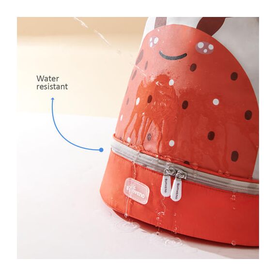 Sunveno 3D Sling School Swimming Bag 16 Inch 18.5L, Color: Orange, 6 image