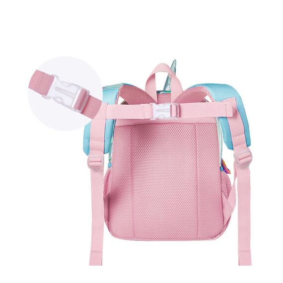 Sunveno Unicorn Sparkle Backpack 6.5L, Color: Green, 6 image