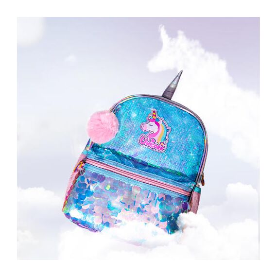 Sunveno Unicorn Sparkle Backpack 6.5L, Color: Green, 7 image