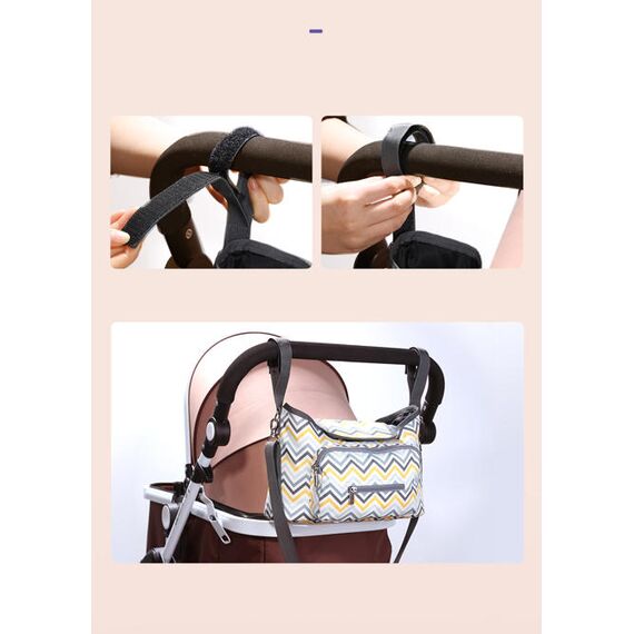 Sunveno Baby Stroller Organizer Bag, 7 image