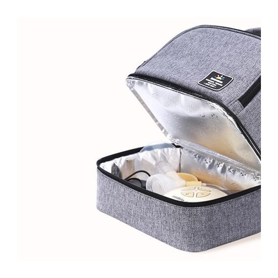 Sunveno Insulated Bottle Lunch Bag 9L Dual Compartment, 13 image