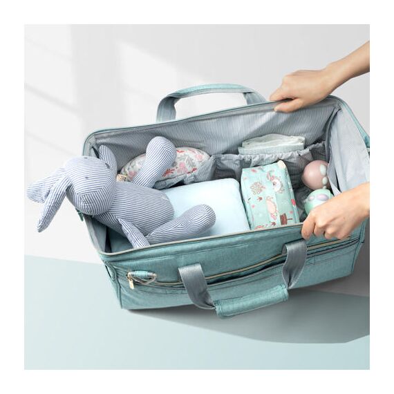 Sunveno 3In1 Travel Bag, Color: Green, 9 image