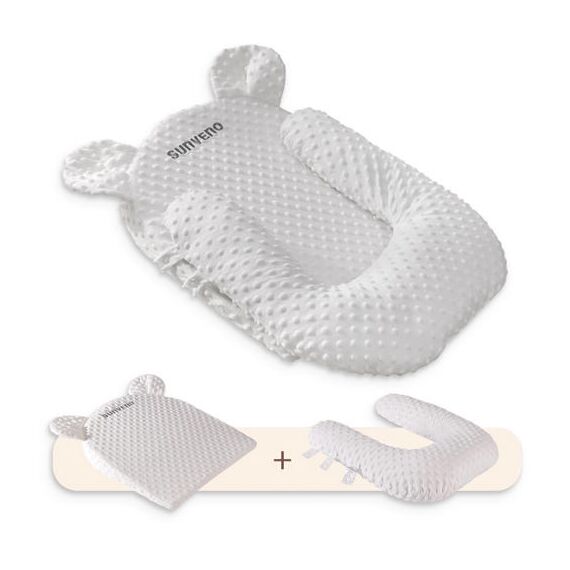 Sunveno Portable Baby Anti-Spill U Shape Pillow With 10° Slope Pad, 2 image
