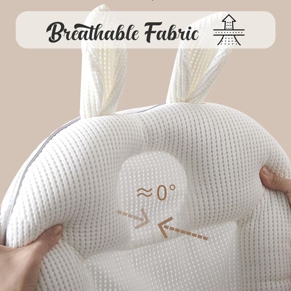 Sunveno Portable Baby Anti-Spill Milk U Shape Pillow With Slope Pad And Hip Pillow 0–3 Years, 6 image