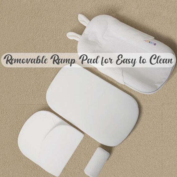 Sunveno Portable Baby Anti-Spill Milk U Shape Pillow With Slope Pad And Hip Pillow 0–3 Years, 9 image