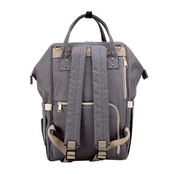 Sunveno Diaper Bag Xl With Stroller Hooks, Color: Grey, 11 image