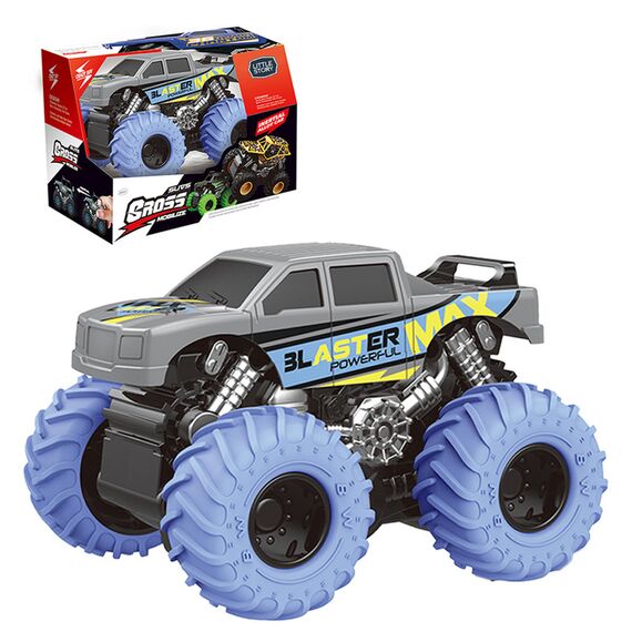 Little Story 4X4 Inertia Die Cast Car, Color: Blue