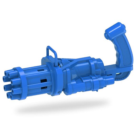 Little Story 8 Holes Bubble Machine Gun, Color: Blue